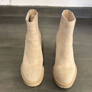 Dolce Vita Tan Ankle Booties